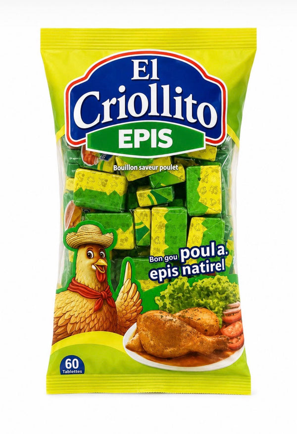 El Criollito Epis Bouillon — 720 Tablets Per Case